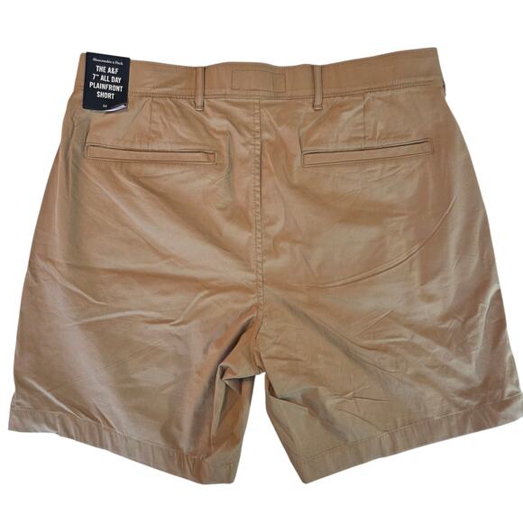 Abercrombie & Fitch A&F All Day Shorts 2-pair Classic Fit Stretch NWT sz 34 - Picture 8 of 11